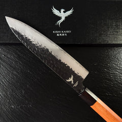 Couteau Gyuto japonais et son coffret Kishi Kaisei