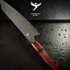 Couteau Kiritsuke japonais et son coffret Kishi Kaisei