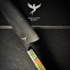 Couteau Nakiri japonais et son coffret Kishi Kaisei