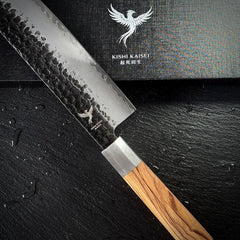Couteau Nakiri japonais et son coffret Kishi Kaisei