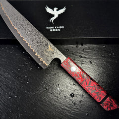 Couteau Gyuto japonais et son coffret Kishi Kaisei